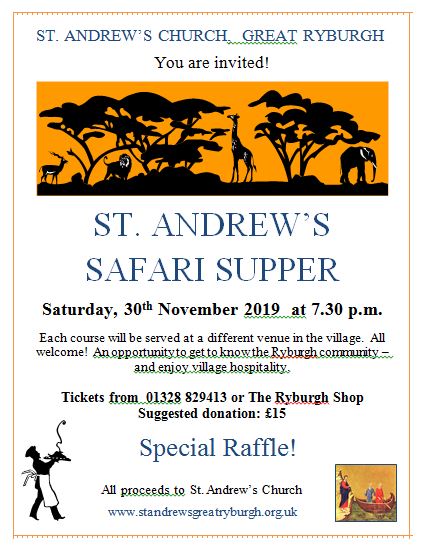 Safari Supper